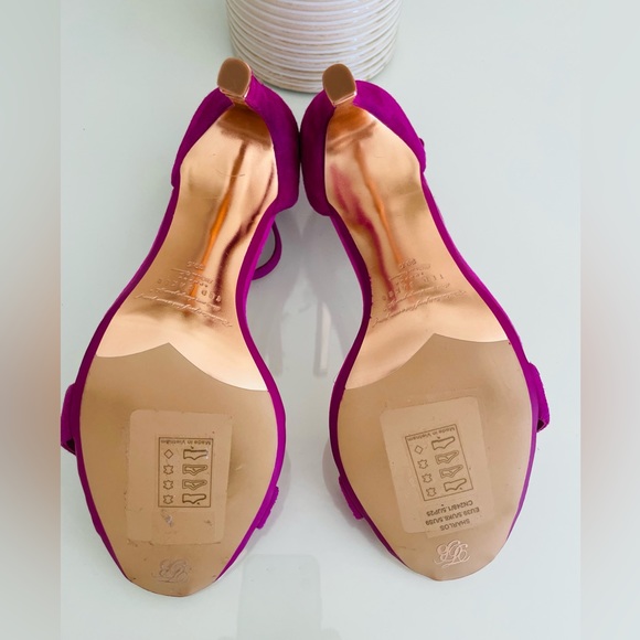 Ted Baker Sharlos Stiletto Sandal in Fuscia, Size 39.5 EU/9 US - Picture 8 of 10
